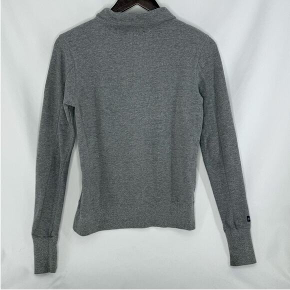 JanSport Marshall University Half Zip Sweatshirt Womens Small Gray Green Team - Picture 2 of 7